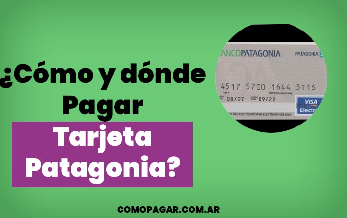 como pagar tarjeta patagonia