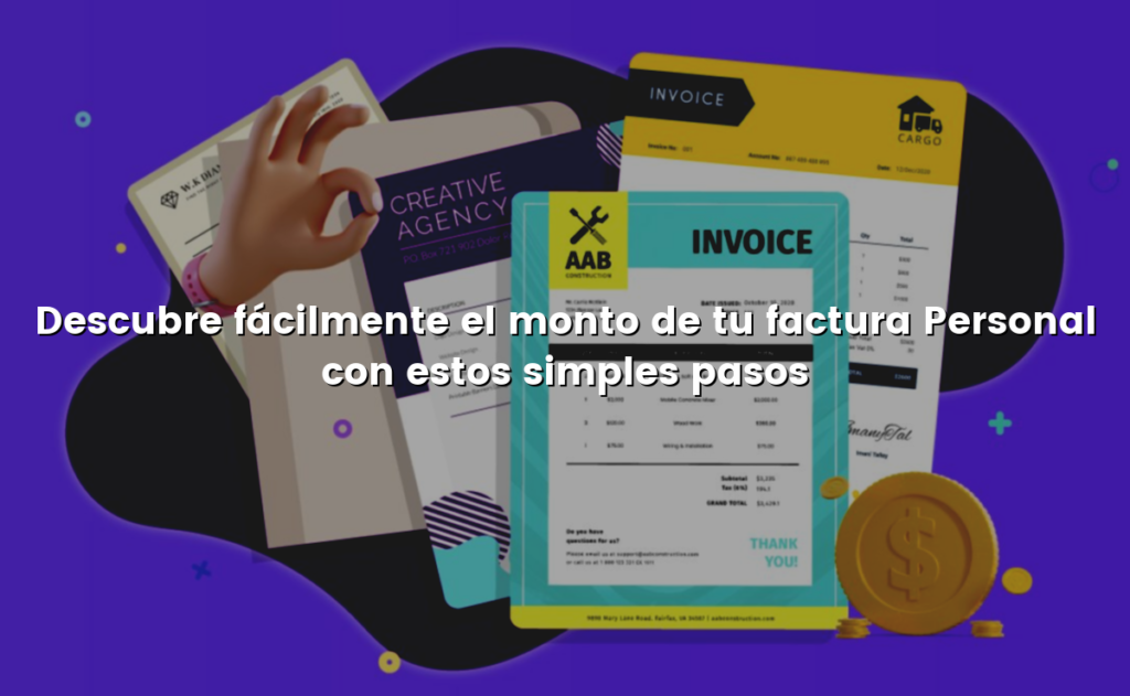 Descubre fácilmente el monto de tu factura Personal con estos simples pasos